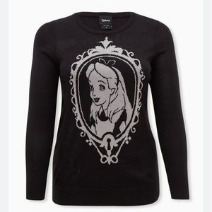 Torrid Disney Size 2 Alice In Wonderland Sweater